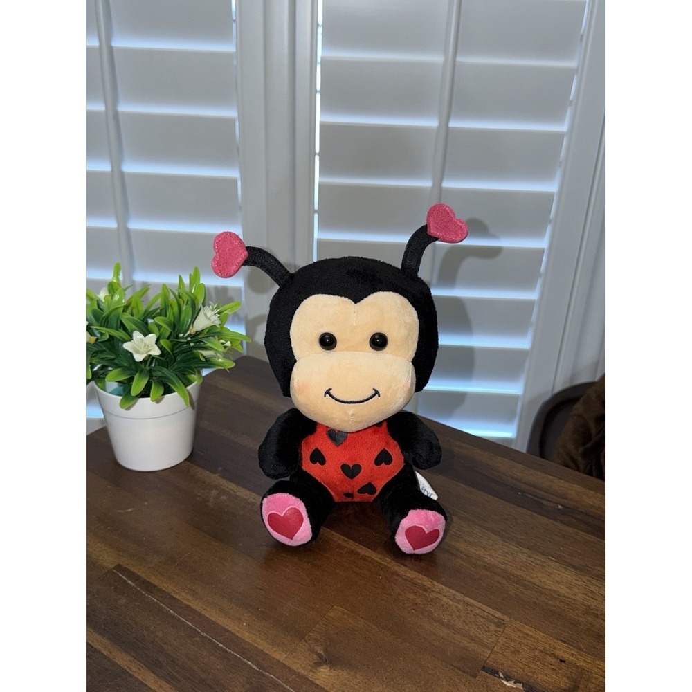 Build A Bear SmallFry Lady Bug Plush Mini 7"  A-1‎